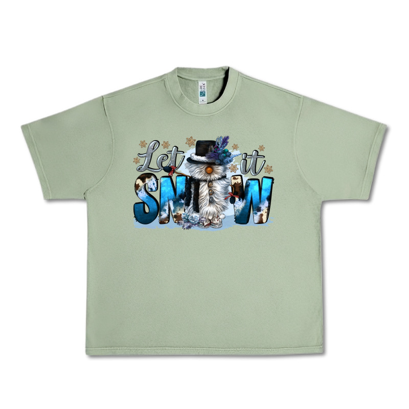 Let It Snow Urban Heavy Tee by CowGirlArtShop | Teevron