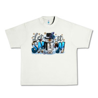 Pistachio let it snow Urban Heavy Tee - CowGirlArtShop