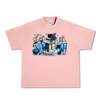 Salmon let it snow Urban Heavy Tee - CowGirlArtShop