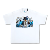 White let it snow Urban Heavy Tee - CowGirlArtShop