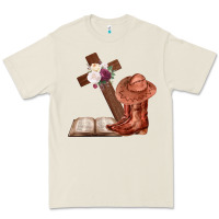 Bone Boots with Bible and cross Premium Tee - Bettercallsaul