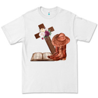White Boots with Bible and cross Premium Tee - Bettercallsaul