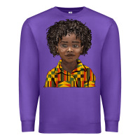 Purple black boy Premium Sweatshirt - BarkalooDesign