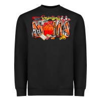 Black basketball mama Heavyweight Sweatshirt - CowhideDigitalArt