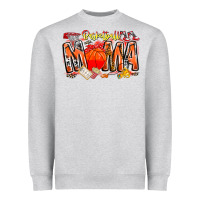 Heather Grey basketball mama Heavyweight Sweatshirt - CowhideDigitalArt