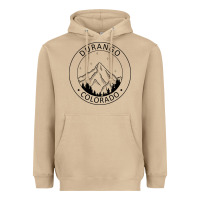 Mushroom Durango Mountain City - Colorado State Souvenir Gift Heavyweight Hoodie - trangStudio