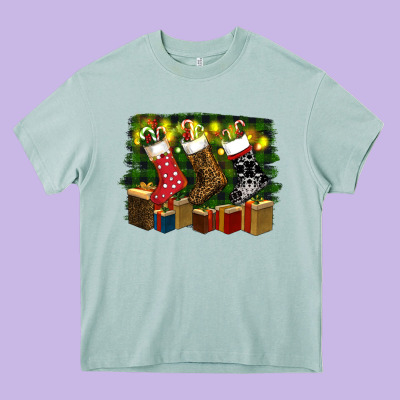 Christmas Heavy Core Tee Designed By Ranaportraitstore