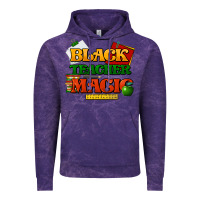 Cloud Purple Black Teacher magic Vintage Hoodie - HowdyJamesFarm