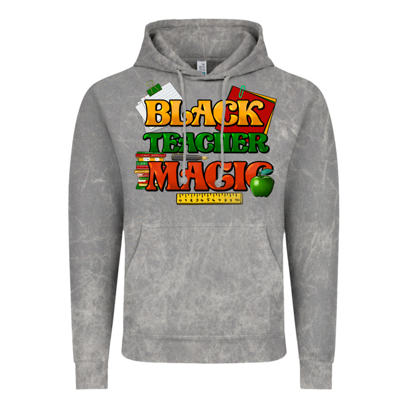 Black Teacher Magic Vintage Hoodie by HowdyJamesFarm | Teevron