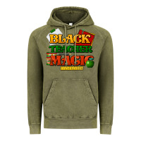 Vintage Olive Black Teacher magic Vintage Hoodie - HowdyJamesFarm