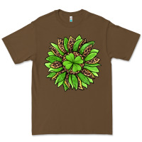 Cacao lucky leopard st patricks sunflower Premium Tee - Jasminsmagicworld