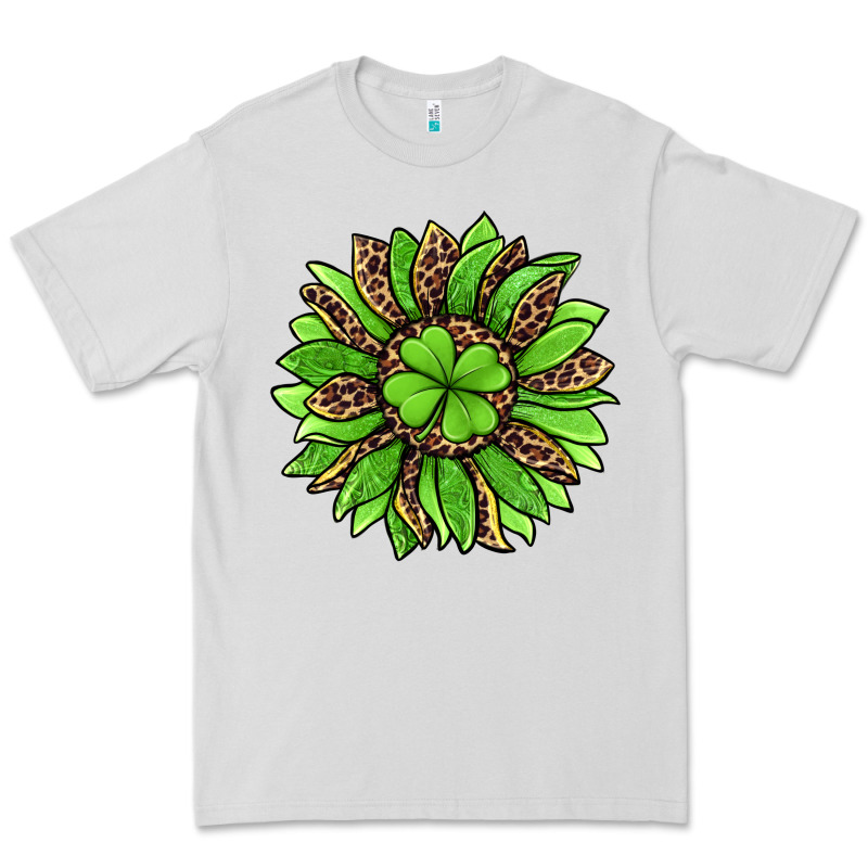 Lucky Leopard St Patricks Sunflower Premium Tee by Jasminsmagicworld | Teevron