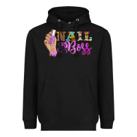 Black nail boss Heavyweight Hoodie - BarkalooDesign