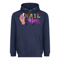 Navy nail boss Heavyweight Hoodie - BarkalooDesign