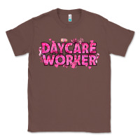 Chestnut Breast Cancer Daycare Worker Classic Tee - texasbilliewilder