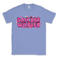 Colony Blue Breast Cancer Daycare Worker Classic Tee - texasbilliewilder