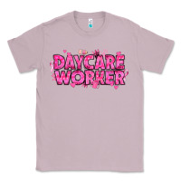 Lilac Breast Cancer Daycare Worker Classic Tee - texasbilliewilder