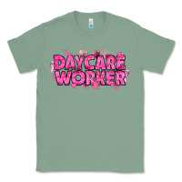 Sage Breast Cancer Daycare Worker Classic Tee - texasbilliewilder