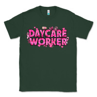 Sports Green Breast Cancer Daycare Worker Classic Tee - texasbilliewilder