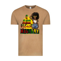 Vintage Camel i am black history juneteenth Vintage Tee - CowGirlArtShop