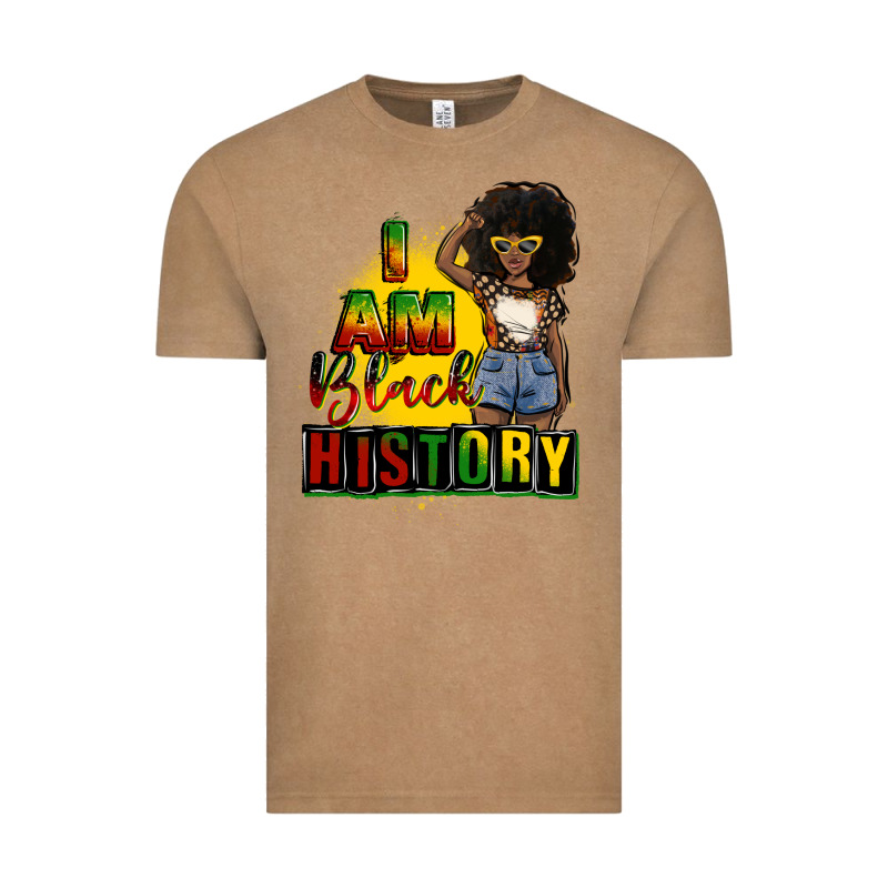 I Am Black History Juneteenth Vintage Tee by CowGirlArtShop | Teevron