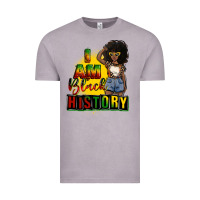 Vintage Zinc i am black history juneteenth Vintage Tee - CowGirlArtShop