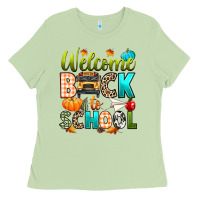 Matcha welcome back to school fall Ladies Tee - texasbilliewilder