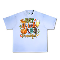 Grape Ice eat drink and be thankful Urban Heavy Tee - CowGirlArtShop