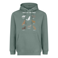 Sage Wolves Of The World Educational Wolf Gift Heavyweight Hoodie - trangStudio