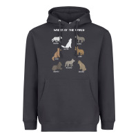 Smoke Wolves Of The World Educational Wolf Gift Heavyweight Hoodie - trangStudio