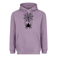 Lavender spider t  shirt spider with web 17971797 Heavyweight Hoodie - trangStudio