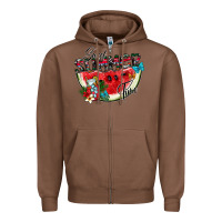 Chestnut sweet summer time Zipper Hoodie - SublimationCraftShop
