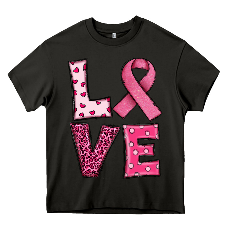 Western Breast Cancer Love Heavy Core Tee by RanaPortraitStore | Teevron