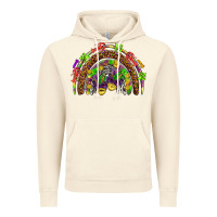 Vintage Artic Mardi Gras rainbow Vintage Hoodie - HowdyJamesFarm