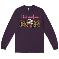 Plum Dalmatian Mom Long Sleeve Tee - Jasminsmagicworld