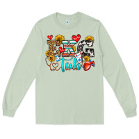 Matcha ekg tech Long Sleeve Tee - OliviaCreatesArt