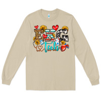 Mushroom ekg tech Long Sleeve Tee - OliviaCreatesArt