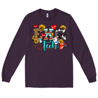 Plum ekg tech Long Sleeve Tee - OliviaCreatesArt