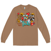 Toasted Coconut ekg tech Long Sleeve Tee - OliviaCreatesArt