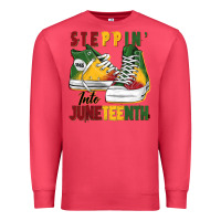 Cardinal steppin' into juneteenth Premium Sweatshirt - BarkalooDesign