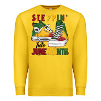 Lemon steppin' into juneteenth Premium Sweatshirt - BarkalooDesign