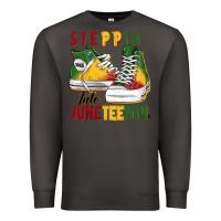 Smoke steppin' into juneteenth Premium Sweatshirt - BarkalooDesign