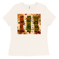 Bone pumpkins leaves flannels hayrides football Ladies Tee - texasbilliewilder