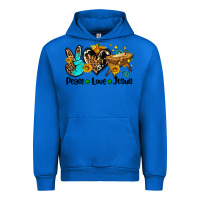 Cobalt peace love jesus Urban Hoodie - AdoDesignShop