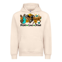 Sandshell peace love jesus Urban Hoodie - AdoDesignShop