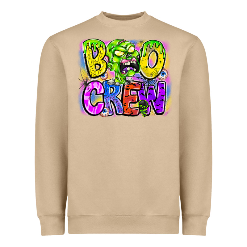 Boo Crew Heavyweight Sweatshirt by CowhideDigitalArt | Teevron