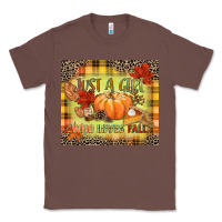 Chestnut Just a girl who loves Fall Classic Tee - NancyCooperArtShop