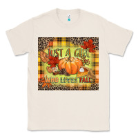 Natural Just a girl who loves Fall Classic Tee - NancyCooperArtShop