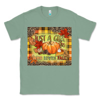 Sage Just a girl who loves Fall Classic Tee - NancyCooperArtShop