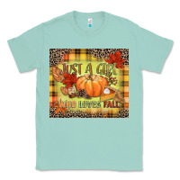 Seafoam Just a girl who loves Fall Classic Tee - NancyCooperArtShop
